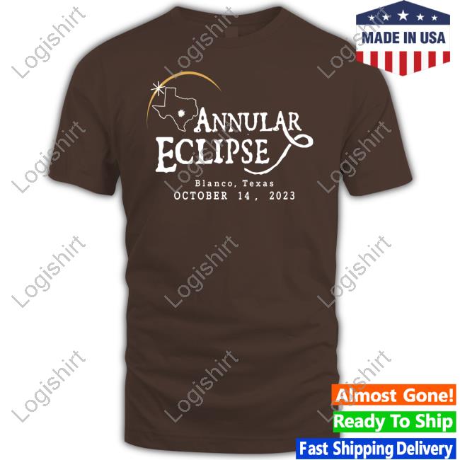 Zach Freeman Annular Eclipse Blanco Texas October 14 2023 Sweatshirt