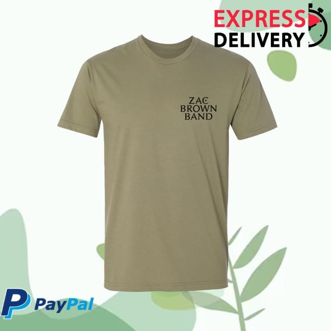 Zac Brown Band Dog Tour T Shirt Zac Brown Band Merch